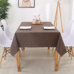 Kodu Dekoratiivne laudlina Ristk&uuml;likukujulised laudlinad S&ouml;&ouml;gilaua kate &Uuml;hev&auml;rviline puuvillane linane laudlina s&ouml;&ouml;gilaua kate 120x160cm punakaspruun