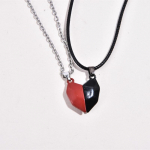 2 tk Magnetic Paaris Kaelakee Choker Lover Heart Distance Ripats Kaelakee Naistele Ehted S&otilde;brap&auml;eva kingitus