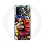 &Uuml;mbris Oppo A74 5G One Piece Kid Anime Manga Series jaoks