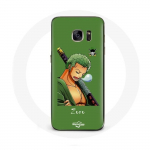 &Uuml;mbris Samsung Galaxy S7 Edge &Uuml;heosalise Manga Zoro m&otilde;&otilde;ga jaoks