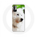 &Uuml;mbris Xiaomi Redmi Note 10T 5G samojeedi koera valgele