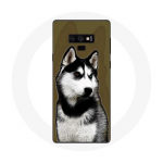&Uuml;mbris Samsung Galaxy Note 9 Siberian Husky jaoks