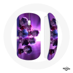 Juhtmeta hiir BTS TinyTAN animatsiooniplakat RM Jin Suga J-Hope Jimin V ja Jungkook Mic Drop