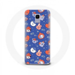 &Uuml;mbris Samsung Galaxy A6 2018 BTS Bangtan Sonyeondan BT21 Christmas 2023 jaoks