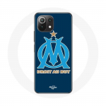 Coque pour Xiaomi Mi 11 Lite Olympique de marseille OM logo bleu