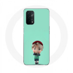 Coque pour Oppo A54 5G BTS TinyTAN Animation Jimin