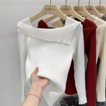 Khaki v&auml;rvi kaldkaelusega kampsun &otilde;huke Hotsweet naiste trikotaaž Pullover &Otilde;huke p&otilde;hjaga s&auml;rk Soliidne kontoridaam Uus mood Kevad s&uuml;gis S must