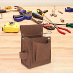 Rihma t&ouml;&ouml;riistahoidiku kott Organisatsiooni ehitus puusepa aiat&ouml;&ouml;deks Brown 13x19x8cm
