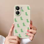 Xiaomi Redmi Note 13 Pro 13R 13C K60 Ultra K70 Pro K70E &uuml;mbrisele armsa dinosauruse k&otilde;rgekvaliteedilise matt vedela silikoonist tagakaane kaitsekesta kaitserauad Xiaomi Redmi K70