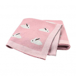 100x80cm v&auml;ikelapse kevads&uuml;gis beebitekk armas j&auml;nese kootud tuulekindel kate roosa