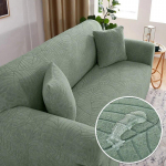 Veekindlad žakaarv&auml;rvi diivanikatted paksud elastsed nurgad, tahke diivanikate L kujuga diivani katte kaitse 1/2/3/4 istekohaga 2 Seater 145-180cm