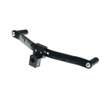 Youshengi mootorratta k&auml;iguvahetaja 2-suunaline alumiiniumsulamist universaalne jalatoe pedaali k&auml;igukangi k&auml;igukangi vahetus, mustuse jalgratta modifikatsiooni tarvikud kuldne