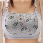 Torukujuline pluss suuruses rinnahoidja naistele &Otilde;huke pits Seksikas kokkukoguv rinnahoidja Push-up bralett Sensuaalne pesu Uhke aluspesu 38/85B roheline