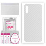 apgo Protective Skin Sticker for the back compatible with Huawei P smart Pro 2019, Wrap Film, Foil, Vinyl - Pattern Transparent Carbon