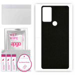apgo Protective Skin Sticker for the back compatible with TCL 305, Wrap Film, Foil, Vinyl - Pattern Matrix