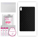 apgo Protective Skin Sticker for the back compatible with Honor V6, Wrap Film, Foil, Vinyl - Pattern Carbon Black