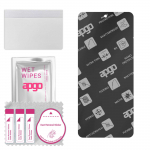 apgo MATTE Hybrid protective glass compatible with Oppo Reno8 Pro, flexible nano glass, great replacement for tempered glass, scratch-resistant, full