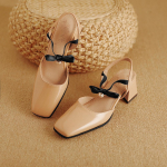 Apricot White Women Sandals High Heel Small Big size 32 48 34 valge