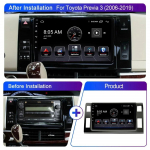 REAKOSOUND Android Auto autostereo Toyota Previa XR50 3 III Estima 2006-2019 GPS-multimeediumivideopleier Carplay Autoradio jaoks 2+64 must