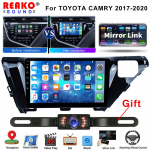 Android Carplay Auto autoraadio Toyota Camry 8 XV 70 jaoks 2017 2018 2019 2020 Multimeedia videopleier Navigatsioon GPS Stereo DSP 2+64+CD