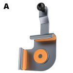 Tesla Model 3/Y autotelefoni hoidiku jaoks, keskjuhtimisega navigeerimisekraani k&uuml;ljekinnitusega magnethoidik Magsafe'i jaoks A Style