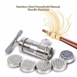 Manuaalne pastamasin nuudlimasin Pasta spagetipressimasin Kodumajapidamises kasutatavate pressimismasin 5 pressvormiga