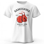 KBG Hajime No Ippo Printed Pure Cotton Vintage GYM meeste T-s&auml;rk meestele, naiste topid XS