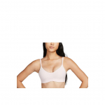 Nike Dri-Fit Alate Minimalistliku madala intensiivsusega toega polsterdatud spordirinnahoidja naistele Aluspesu Heleroosa DM0527-640 M