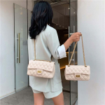 Moodsad naiste ruudulised nahast &otilde;lakotid, rahakotid, daamide disainerketiga rihmaga &otilde;lakotid lukuga sulgemisega None beež