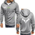 Moodne meeste kapuuts Rafael Nadal mustriga mugav kapuuts XXXL