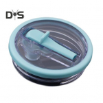 40 untsi trummelklapp k&otilde;rrekaane asenduslekkekindel pritsmekindel kate tassile BPA-vaba korduvkasutatav klaaskaane koos kokkupandava k&otilde;rrega 40oz armee roheline v&auml;rv