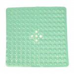 Ruudukujuline vannimatt, libisemiskindel iminappadega vannimatt, vannimatt, &auml;ravooluauk, masinpestav 53cmx53cm roosa