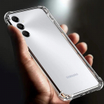 Funda Samsung A05s &uuml;mbrisele Paksendatud turvapadi P&otilde;rutuskindlad l&auml;bipaistvad pehmed TPU telefoni&uuml;mbrised Galaxy A05 jaoks L&auml;bipaistev tagakaas A 05s for samsung A05s puhas