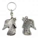 Scottish terrier, Aberdeen Terrier, Scottie, Aberdeenie - Silver-plated dog pendant, handbag decoration, backpack pendant by Art-Dog brand
