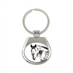 Appaloosa - keychain with a horse, keychain with a print, personalized pendant from the Art-Dog brand