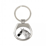 Barb Horse - keychain with a horse, keychain with a print, personalized pendant from the Art-Dog brand