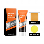 Poleerimispasta, autotulede poleerimismasina puhastuspasta, esitulede taastamise komplekt, auto esitulede hooldus, heledamaks muutmine, kollase eemaldamine, poleerimine ja renoveerimine
