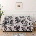 1/2/3/4 istme lilleprinteriga elastsed katted, venivad diivanikatted elutoa nurgadiivani kate Sektsiooniline tugitooli kate 1 Seater 90-140cm