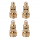 4tk reguleeritavad pihustuspihustid, messingist pihustuspea, 1/2 P&otilde;llumajanduse niisutuspihusti t&ouml;&ouml;riist Haljastus Aed