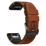Klassikalised 22 26 mm nahast + silikoonist kellarihmad Garmin Fenix ​​7X 7 6X 6 Pro 5X 5 Epix Gen 2 nutikella Easyfit k&auml;ev&otilde;ru jaoks Quickfit 26mm