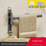 Vannitoa k&auml;ter&auml;tikuivati ​​riidepuu Kokkupandav pesuriiul seina jaoks Isekleepuv vannitoa k&auml;ter&auml;tikuhoidja tarvikud