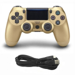 Double Shock 4 Sixaxis juhtmeta kontroller &ndash; Bluetooth PS4 m&auml;ngukontrolleri jaoks-Gold