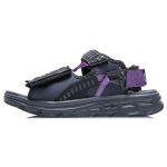 Li Ning mugavad vabaaja rannasandaalid Meeste sandaalid Must Hall AGUR013-1 45