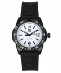 Luminox Pacific Diver Ripple Kummirihm Valge sihver Kvartskell XS.3127M 200M Meeste kell valge
