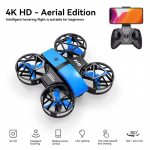 Uus minidroon 4k professionaalne HD 1080P lainurkkaamera WiFi FPV kaugjuhtimispult drooni k&otilde;rguse s&auml;ilitamine 8000 m drooniga laste m&auml;nguasjad kingitus lastele 4K With 3 B sinine