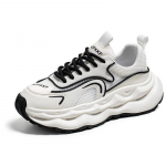 Fashion White Kollane Moodsad tossud meestele Mugav v&otilde;rk vabaaja tossud Meeste n&ouml;&ouml;riga platvormkingad Meeste treenijad Zapatillas De Hombre 39
