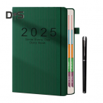 2025. aasta p&auml;evaplaan, &uuml;ks leht p&auml;evas jaanuar-detsember A5 p&auml;evaplaanija 2025. aasta kalender Kuu vahekaardid K&otilde;vas k&ouml;ites 2025. aasta tunniplaanide raamat punane