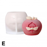 Koogi kaunistamise t&ouml;&ouml;riist J&otilde;uluvana 3D silikoonvorm, pehme k&auml;sitsi valmistatud vahuvorm, mittenakkuv k&uuml;&uuml;nlavorm &scaron;okolaadipuddini jaoks P9j5