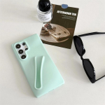 Naljakas huulel&auml;ikehoidja silikoonist huulepulga huulekaitse telefoni&uuml;mbris Samsung Galaxy S23 Plus S24 S24 Ultra A14 A54 A15 4G/5G jaoks Samsung S24 Ultra