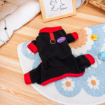 S&uuml;gis Talv Kontrastne Neljajalgne P&uuml;ks Lemmiklooma Kombinesoon V&auml;ikese Koera Riietus Kontrastne Lapit&ouml;&ouml; Jakk M&auml;ngukaru V&auml;ike Koer XS